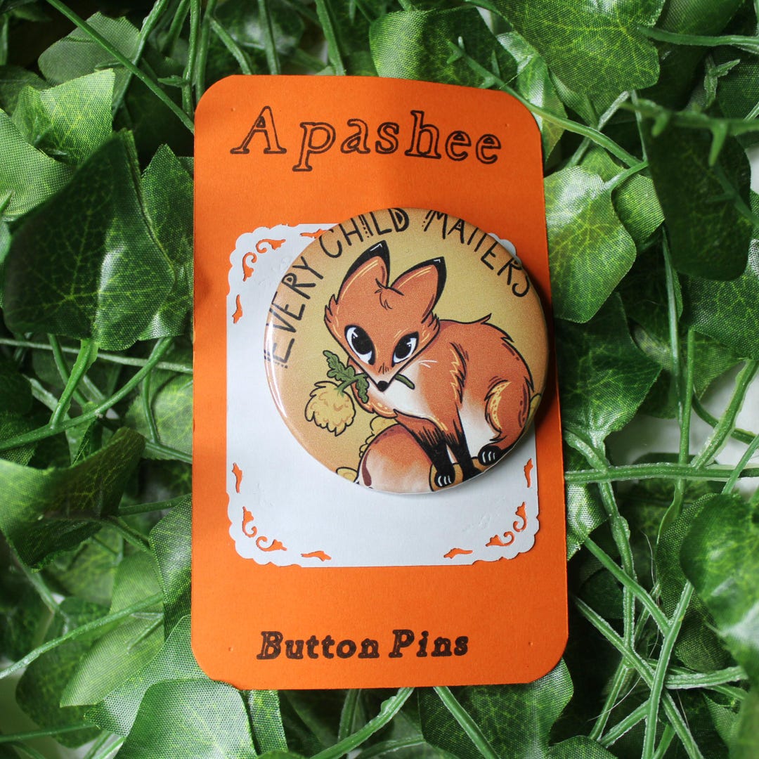 Fox Pin! || Original Art Button Pins! - Etsy