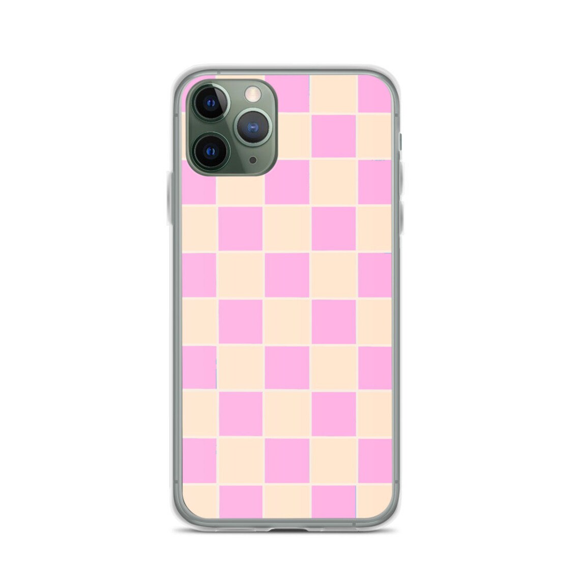 IPhone Case Checker iPhone Case Pink Checker iPhone Case | Etsy