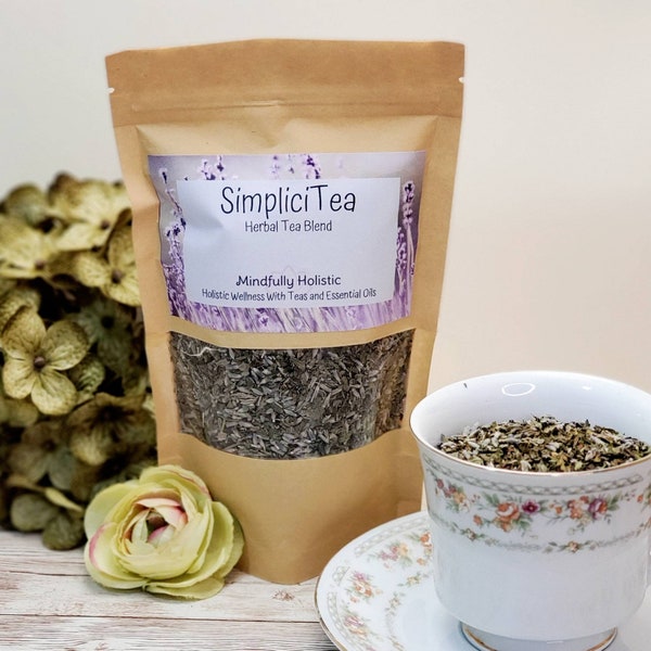 Mint Loose Leaf Tea, Peppermint Tea, Spearmint Tea, Lemon Balm Tea, Lavender Tea, Organic Tea, Caffeine Free, Herbal Tea