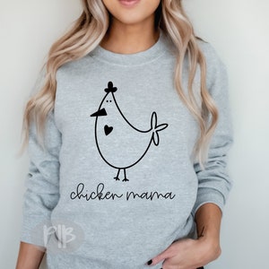 Poulet maman svg, svg Crazy Chicken Lady, poulet SVG, fichier SVG de maman, amateur de poulet, poulailler, Cricut, PNG, fichier numérique