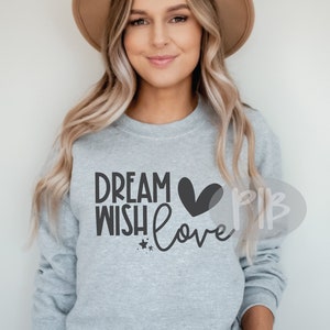 Traum, Wunsch, Liebe SVG, Inspire svg, Girl Power svg, Starke Frauen SVG, Stärke, Mom SVG, Empowered Women, starke Mutter svg