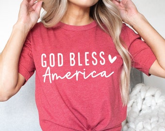 God Bless America SVG: 4th of July Patriotic Design (Digital Download)