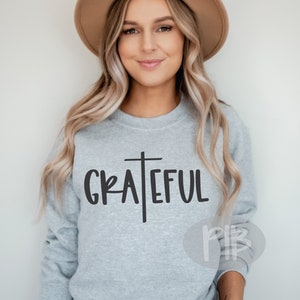 Grateful Svg, Easter svg, Faith Svg, Jesus Svg, Religious Svg, Cross Svg, God Svg, Instant download, Thankful svg, Shirt Design Svg, Png