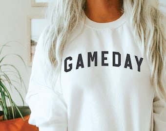 Game Day Football SVG: Digital Cut File & PNG (Commercial Use)