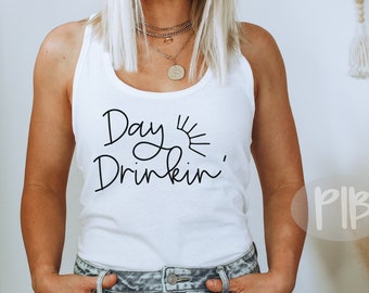 Day Drinkin' SVG: Lustige Sommer Cut File (Digitaler Download)