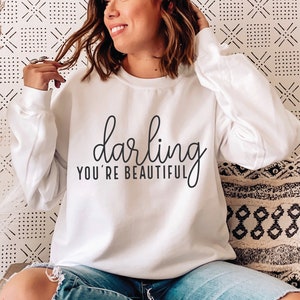 Amabilidad Svg, Querida Eres Hermosa SVG, Boho svg, Camisa de mujer de moda svg, SVG positivo, Camisa adolescente SVG, Tumbler svg, Cricut