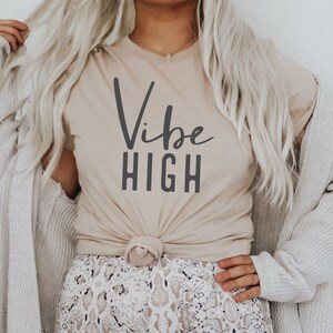Positive Vibes SVG Download, Vibe High, Motivational SVG Png, Instant Download, Yoga Svg, Peace svg, Meditation svg, Good Vibes svg Files