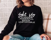 She Is Strong SVG, Powerful Brave Unstoppable svg, Be Kind svg, Be Strong svg, Be Brave svg, Mom svg, teen girl svg, Cricut Cut File