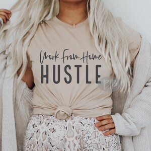 Mom Boss Arbeit von zu Hause Hustle SVG PNG - Cricut Schnitt Datei (Digitaler Download)