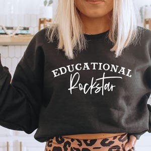 Lehrer-Shirt SVG, pädagogisch Rockstar Png für Lehrer Geschenk Lehrer Wertschätzung & Zurück in der Schule, Teach Png Sublimation, Cricut