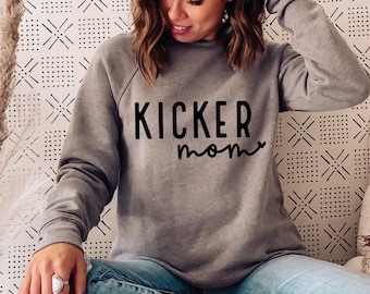 Football Mom SVG: Kicker Game Day Design (Digital Cut File)
