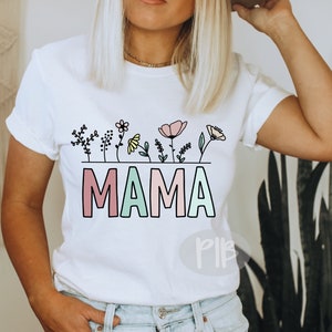 Mama PNG, Sublimation Design Download, Mother's Day, Mom PNG, Mama Sublimation PNG File, Screen Print Transfer, Digital Download