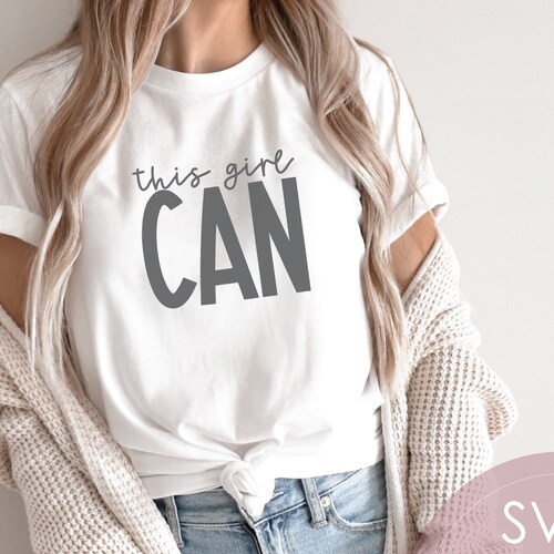 Girls Can SVG Feminist Svg Girl Power Svg Strong Women SVG - Etsy