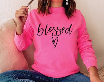 Blessed Svg, Faith Svg, Jesus Svg, Christian Svg, Quotes Svg, Religious Svg, Cutting files for Cricut, PNG, Digital Download