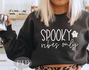 Spooky Vibes Only, Halloween SVG PNG | Fall Decor | Thanksgiving Signs | Sublimation | Cut File for Cricut