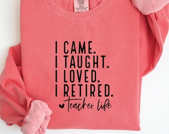 Retired Teacher SVG PNG: Last Day of School Design (Digital Download)
