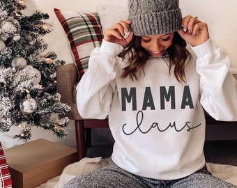 Mama Claus SVG PNG | Christmas Holiday Shirt SVG | Santa | Winter Sign Quote Cut File | Coffee Mug Svg | Sublimation | Cricut