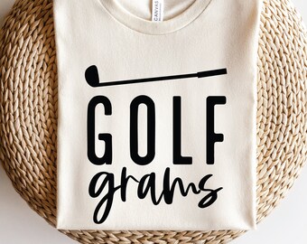 Golf Grandma SVG PNG | Golf Grams Svg | Svg Digital Cut File For Cricut | Sublimation PNG Digital File