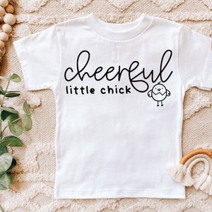 Pasen-SVG | Vrolijk klein kuiken SVG-png-bestand | Vrolijk Pasen | Kind, meisje Pasen Shirt Svg | Svg konijn | Silhouet, Cricut Cut-bestanden
