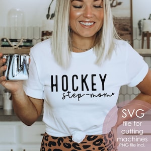 Hockey stiefmoeder SVG PNG | Hockeyliefhebber | Sport-svg | Sublimatie | Digitaal snijbestand voor Cricut, silhouet