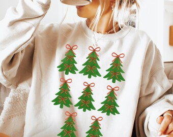 Watercolor Christmas Tree PNG Set: Holiday Graphics (Digital Download)