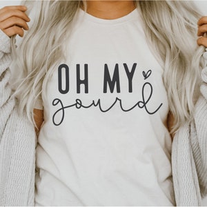Oh My Gourd SVG PNG, Fall, Autumn, Halloween, Thanksgiving, Sublimation Download, Cricut Cut File