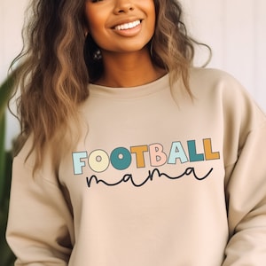 Football Mama PNG: Game Day, Football Mom Sublimation Design (Digital Download)
