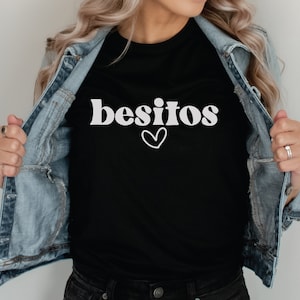 Besitos SVG: Kiss, Love, Valentine&#39;s Day Cut File (Digital Download)