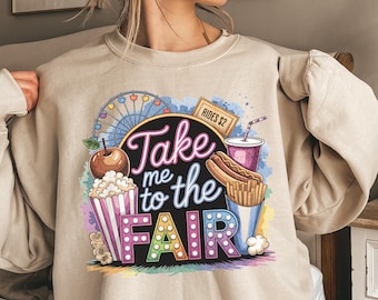 Take Me to the Fair PNG: County Fair Design (Digital Download)