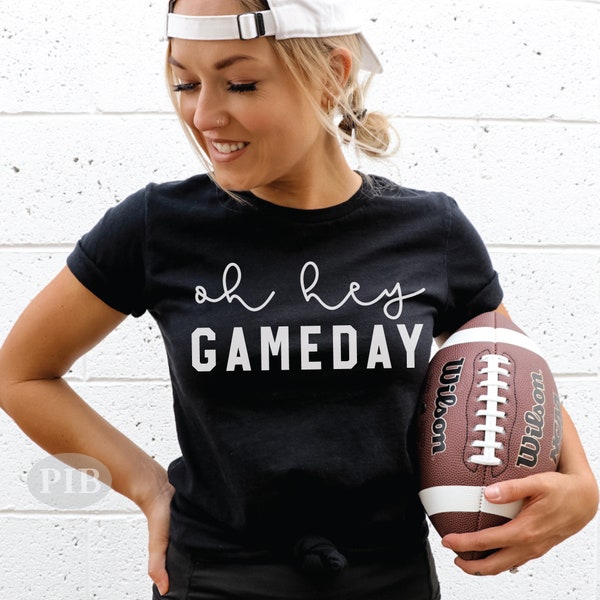 Oh Hey Gameday SVG PNG | Football Game Day | Football Svg | Fall Sports Svg | Sublimation File | Digital Cut File For Cricut