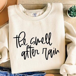El olor después de la lluvia Svg Png, Felicidad Svg, Camisa de vacaciones boho Svg, SVG inspirador, Impresión bajo demanda Sublimación Png, Cricut