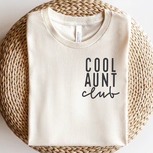 Tante Club SVG PNG | Muttertagsgeschenk | Tante T-Shirt Geschenk | Sublimationsdruck | Schnittdatei für Cricut