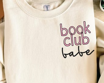 Club de lecture PNG en téléchargement numérique pour des chemises de lecture, des cadeaux pour les enseignants, des autocollants et la sublimation littéraire