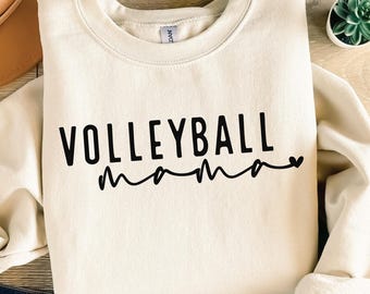Volleyball Mama SVG: Sports Mom Cut File (Digital Download)
