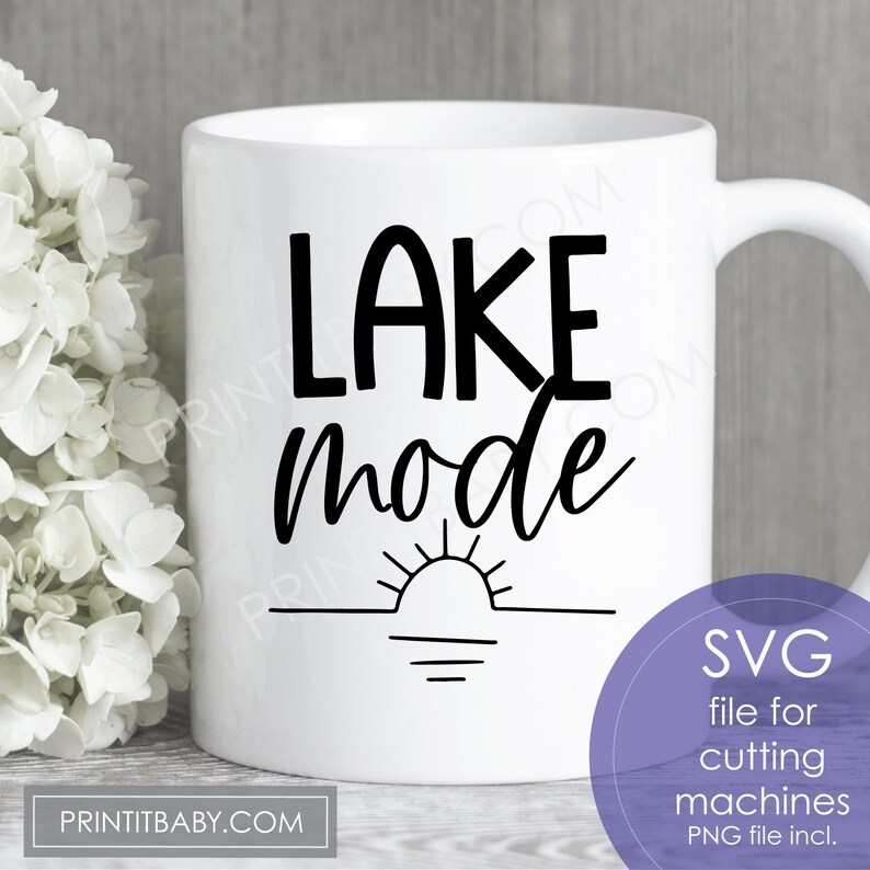 Download Lake Mode PNG & SVG Digital Cut File Cricut Cut Files | Etsy