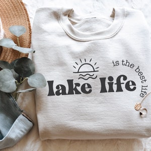 Lake Life Is The Best Life SVG PNG | Vakantie Shirt Svg | Zomer Lake Life Svg | Geluk | Sublimatie | Cricut Cut-bestand