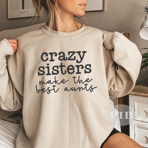 Verrückte Schwestern machen die besten Tanten SVG PNG | Schwester Tasse, Tante Geschenk | Sublimationsdruck | Schnitt-Datei für Cricut