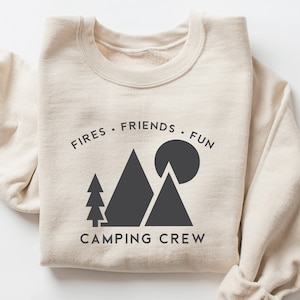 Camping Crew SVG PNG, Camping Svg, Fires, Friends, Fun Svg, Outdoor Women's ShirtSvg, Hiking Svg, Sublimation, Cricut