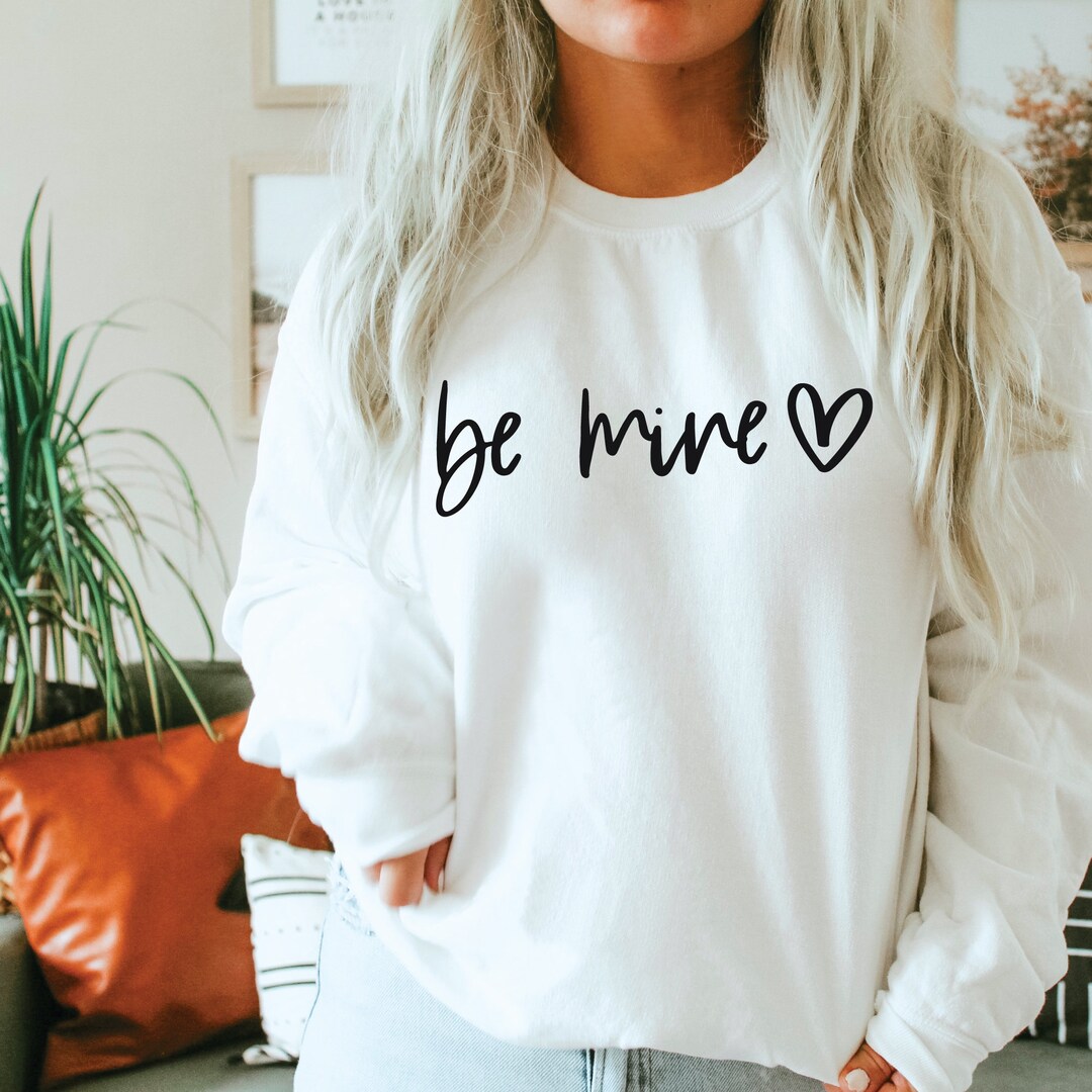 Valentine SVG File: Heart, Love, Be Mine (digital Download) - Etsy
