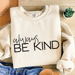 Siempre sea amable svg png, svg positivo, elija archivos de corte svg de alegría, svg de felicidad, SVG inspirador, png, cricut svg