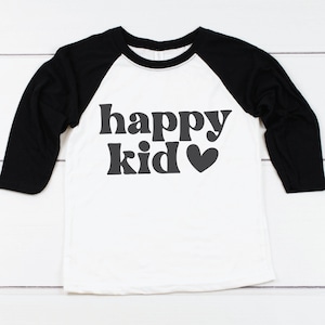 Happy Kid SVG: Funny Toddler Shirt Design (Digital Download)
