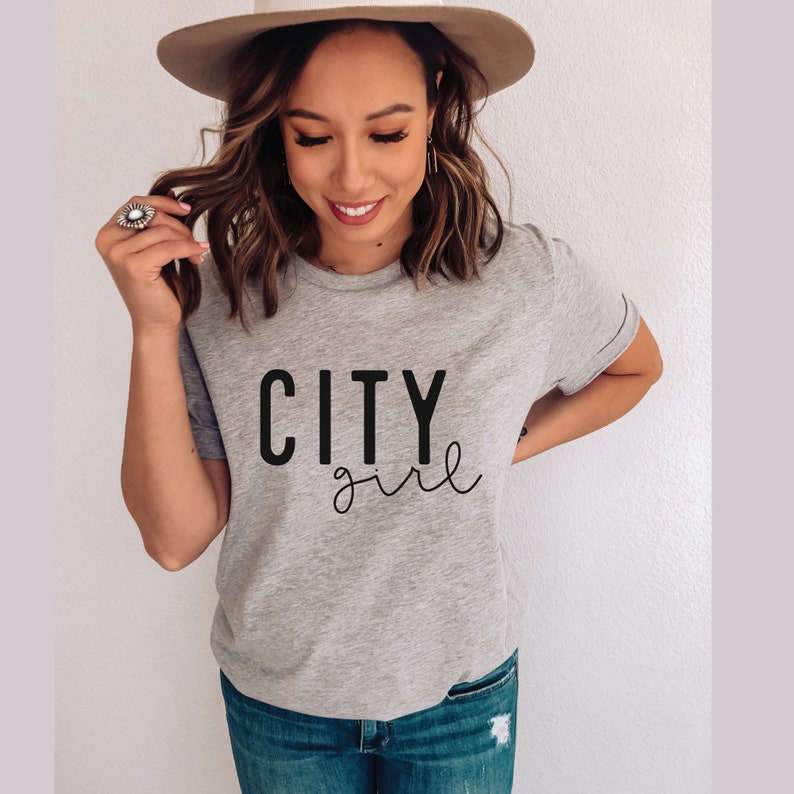 City Girl SVG Girl SVG for Shirts Girl Svg Positive Svg Etsy