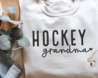 Hockey Grandma SVG: Sports Lover, Grandkids Design (Digital Cut File)
