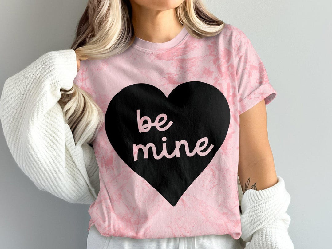 Be Mine Heart SVG PNG, Valentine's Day Design (digital Download) - Etsy