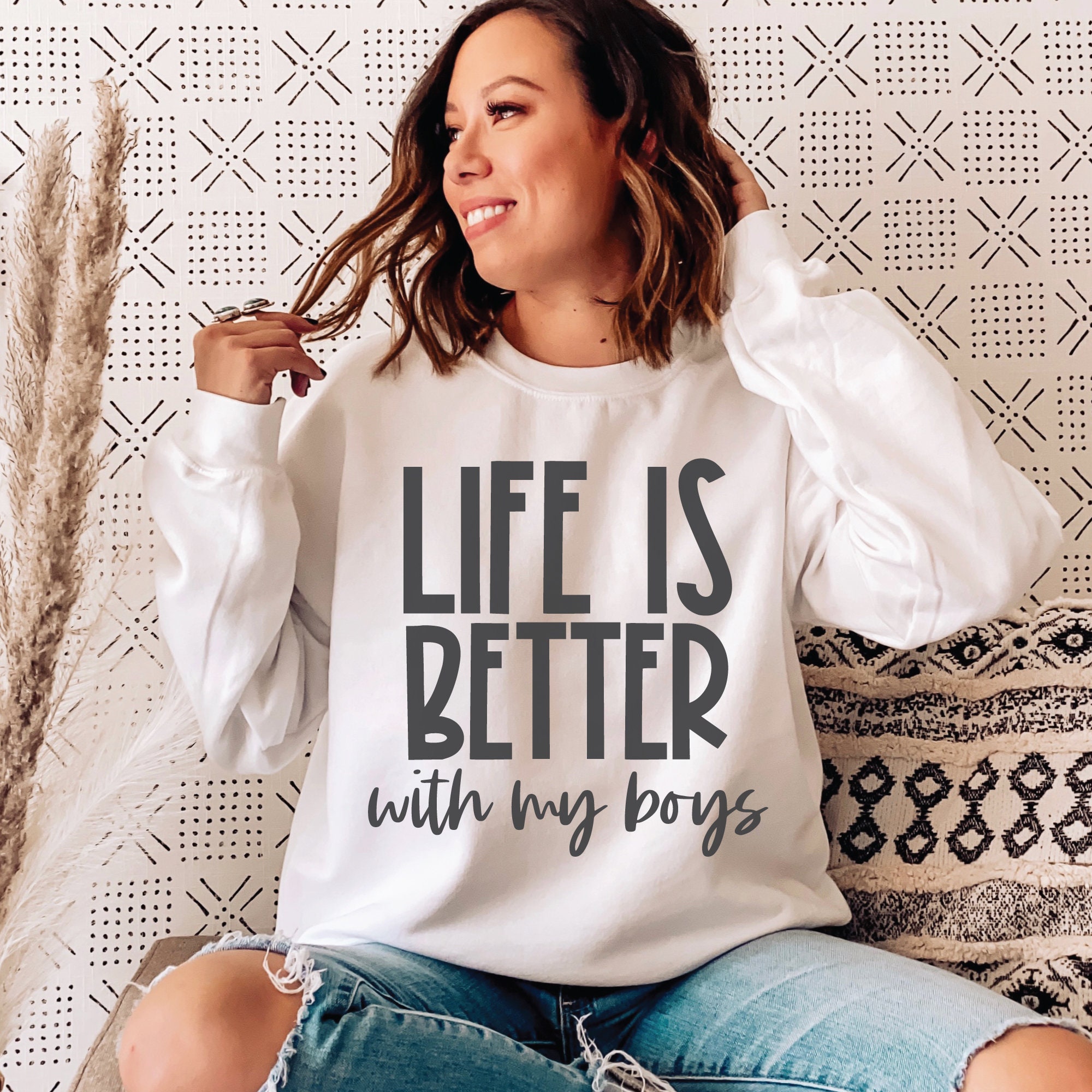 Boy Mama SVG Life is Better With My Boys SVG Svg File for - Etsy