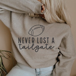 Fußball SVG PNG | Nie eine Tailgate verloren | Fußball Spiel Tag svg | Herbst Sport svg | Sublimationsdruck | Digitale Schnittdatei für Cricut