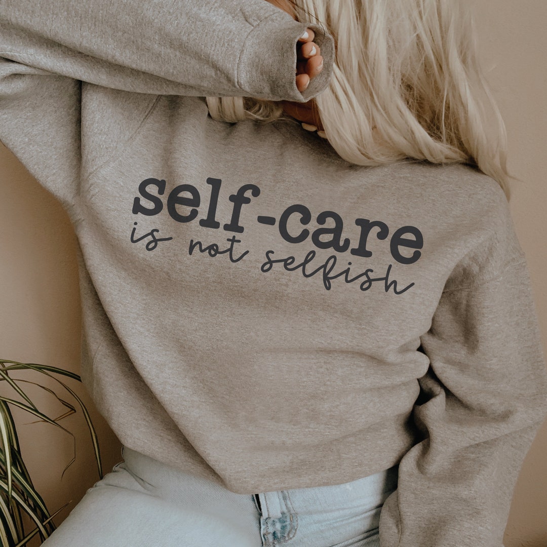 Self Care SVG PNG Mental Health Svg Positive Svg Self Care is Not ...