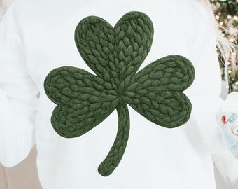Shamrock PNG, St Patricks Day Clipart, Irish Lucky Clover Sublimation Design
