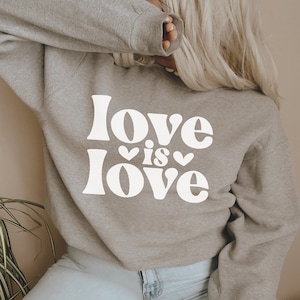 Liefde Svg Png, Love is Love Svg, Pride Month Svg, Gay Pride Svg, Gelijkheid, Rainbow Svg voor Cricut en Png-sublimatie