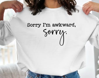Funny Awkward Quote SVG PNG: Introvert Clipart (Digital Download)